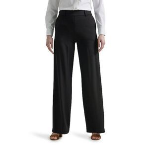 Women's Lee Pull-On Comfort Waist A-Line Knit Dress Pants Size 6 M